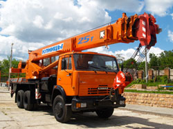 Автокран 28 м
